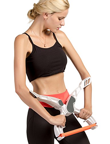 Scarmat Workout Equipment for Home Workouts Arm Machine System Excerise with 3 System Resistance Training Bands Fitness Equipment for Tones Strengthens Arms Biceps Shoulders Chest (Arm Machine) - Thumbnail 6