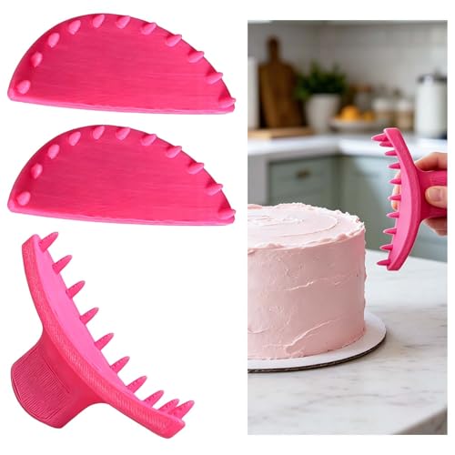 3 PCS Cake Mold Set – Round DIY Cake Pop Press for Home Baking, Non-Stick Dessert Mold, Easy Cake Pop Maker for Parties & Gifts
