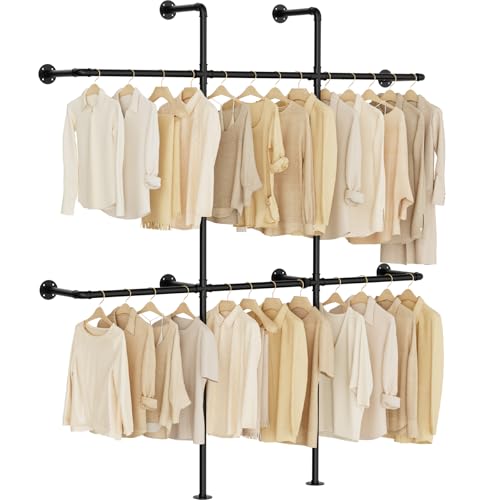 Yawinhe Barra Para Colgar Ropa de Pared