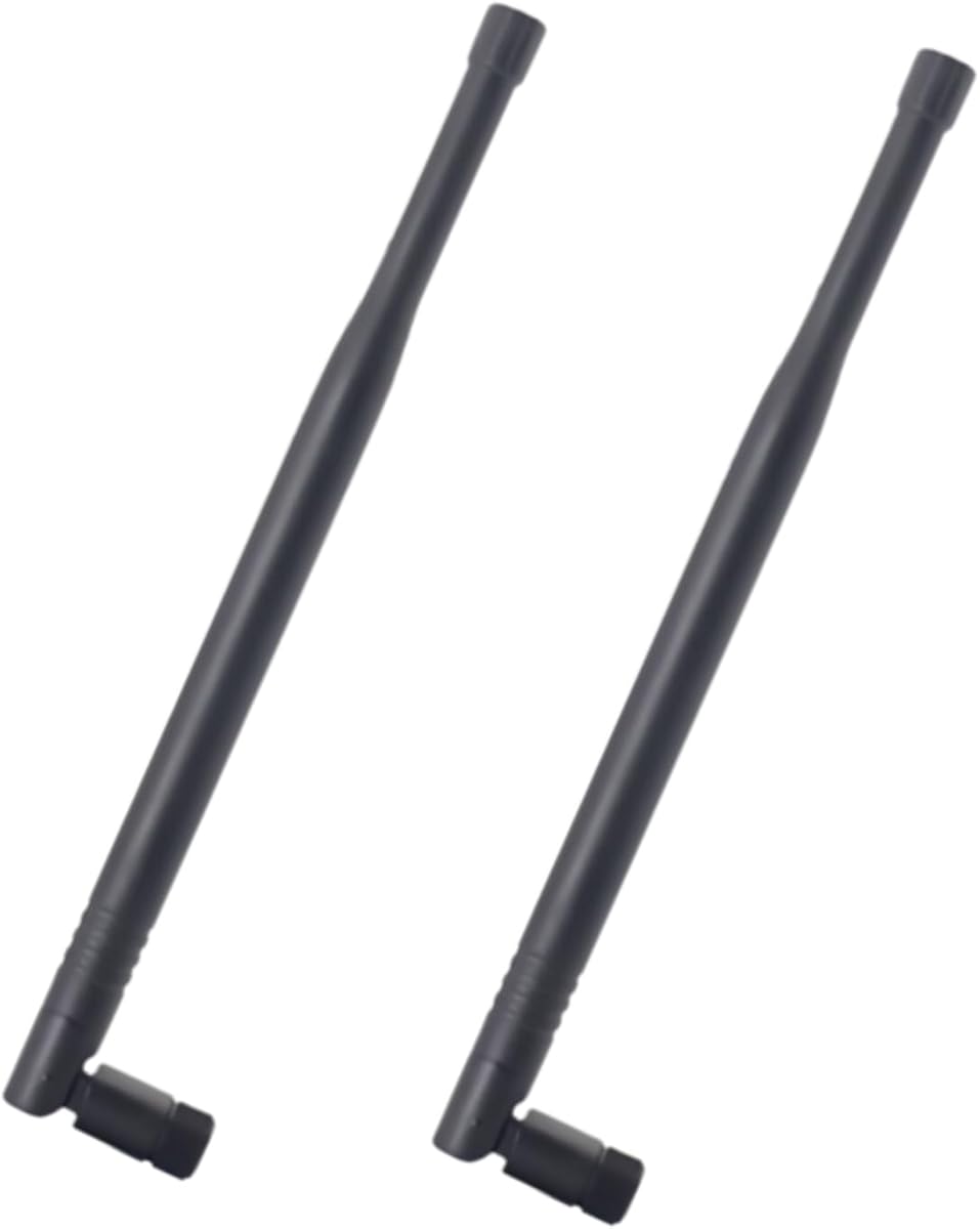 TECHTOO WiFi Antenna RP-TNC Antennas 6dBi 2.4GHz Compatible with Router Trimble Robotic Total Stations Linksys WRT54G TDS Ranger Data Collecter (WiFi Antenna RP-TNC Antenna 2.4GHz)