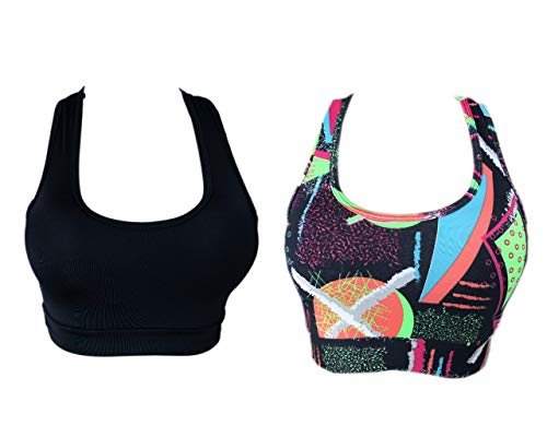 kit 2 Top Com Bojo Nadador Suplex Liso Ou Estampado PRETO-28A M