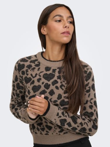 Jdylorraine Animal L/S Pullover KNT Noos – Ansicht 3
