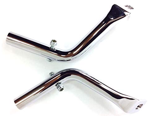 Barras eliminadoras de guardas para alforjas cromadas para Harley Davidson Touring (1993-2008), modelo WR00033CH, marca Eagle Skull miniatura 1