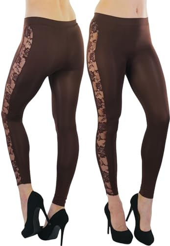 ToBeInStyle Women's Seamless Ankle Length Lightweight Stretch Leggings