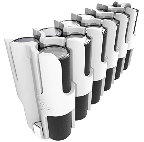 East Brooklyn Labs Durable AA Battery Storage Caddy Can Hold Up to 12 Batteries Compatible with The Radcad Charger