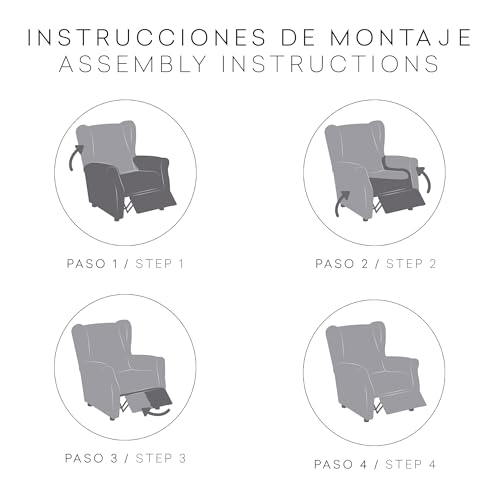 Funda de sofá elástica relax Ulises modelo 5 Fase 5 ajustable 6