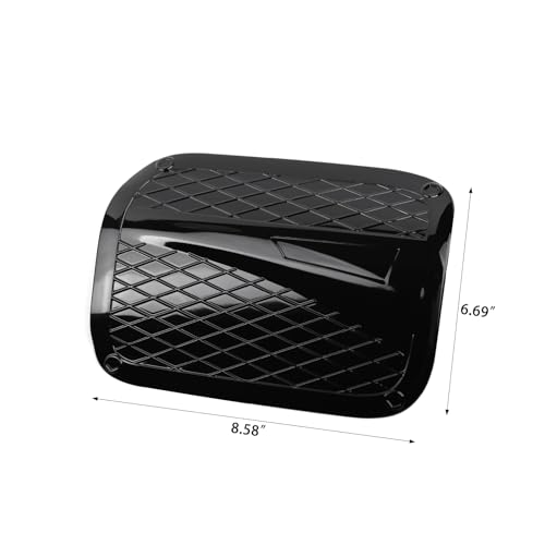 CKE for 8th Gen Camry Compatible with Toyota Camry 2024 2023 2022 2021 2020 2019 2018 Accessories Car Fuel Tank Cover Trim Oil Gas Cap Exterior Decoration Sticker -Glossy Black by CKE - Image 7