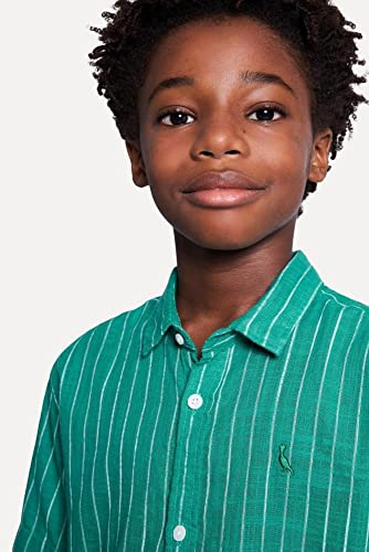 Camisa Tecido Leve Listra Reserva Mini