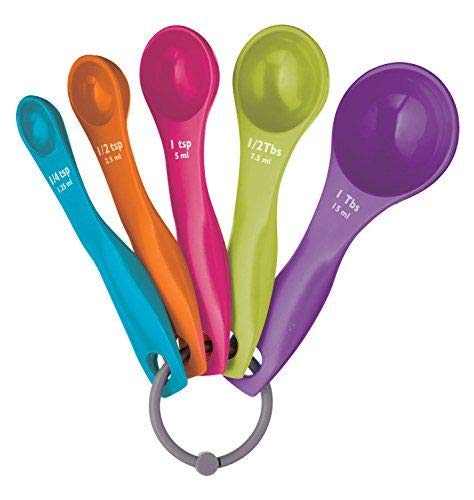 TOYSREX -Measuring-Spoons 5 pcs-Set-Kitchen-Utensil cooking baking uk