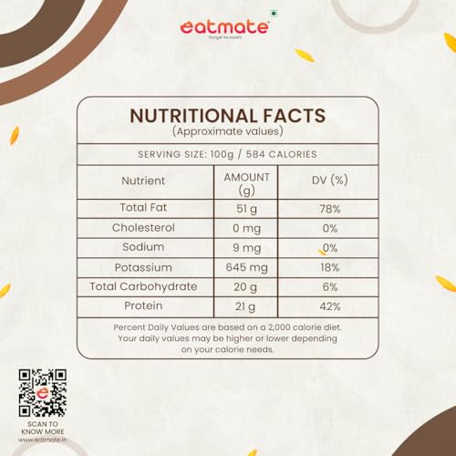 Image of Eatmate Premium Sunflower Seeds 1Kg | Raw Non-GMO Edible Seeds | High Protein, Fibre & Vitamin E | Healthy Diet Food for Snacking, Salads, Baking, Breakfast & Smoothies