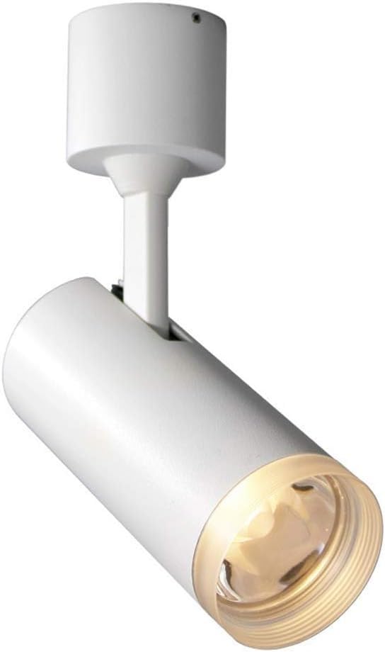 XLHWZS Foco de techo LED for interiores: lámpara decorativa de superficie de pared ajustable for pasillo doméstico, foco direccional con ilustraciones, interiores modernos(White,7W)