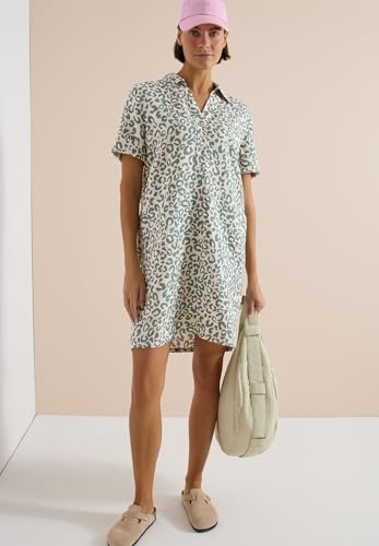 Robe léopard lin femme Cecil 1409276 vêtement été léger fluide - 3