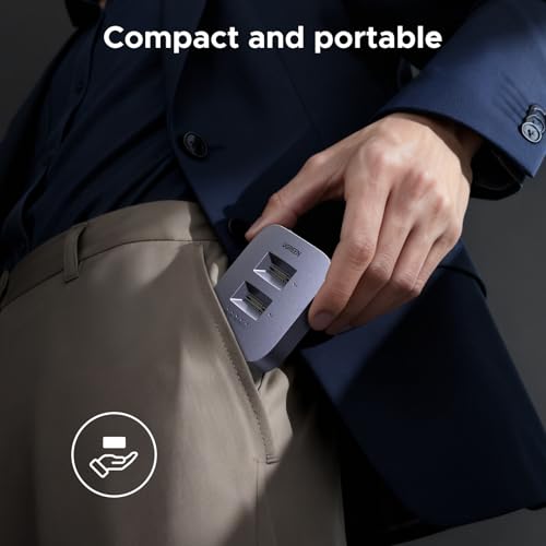 UGREEN M.2 NVMe SSD Cloner Dock, 20Gbps Dual-Bay NVMe Enclosure, Aluminum SSD Enclosure Support Offline Clone, UASP & TRIM, M.2 Reader for M/B+M Key SSD in Size of 2230/2242/2260/2280 - Image 7