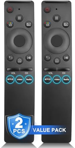 2-Pack Replacement Remote for Samsung Smart TV – No Setup, Instant Response