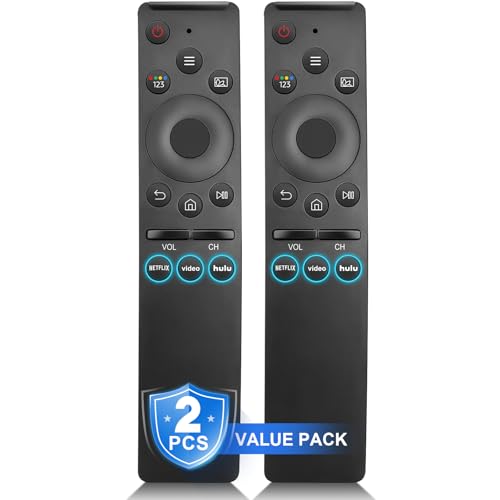 2-Pack Replacement Remote for Samsung Smart TV – No Setup, Instant Response…