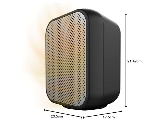 Cecotec Chauffage en Céramique de Table ReadyWarm 1500 Max Ceramic Thermostat Réglable et 3 Modes de Fonctionnement Zone de Couverture de 15M2 - vue 3