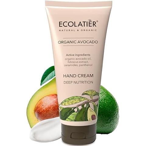 ECOLATIÈR Organic Avocado Hand Cream Cover