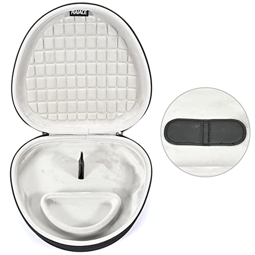 Hard Travel Carrying Case For Apple Airpods Max Headphone And It's Accessories, Protective Storage Bag - Black (Grey Lining) #TOP3
