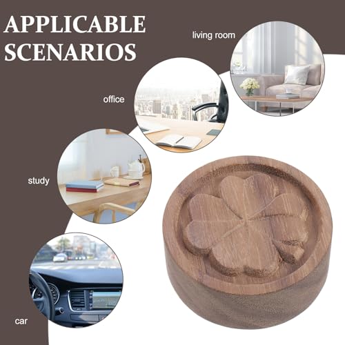 Difusor aromático eléctrico de madera miniatura 5