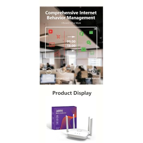 Router WiFi 4 para teletrabajo y streaming fluido en el hogar 2