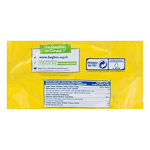 BÉGHIN SAY - Sucre Aromatise Vanille Bourbon 650G - Lot De 3 - Vendu Par Lot