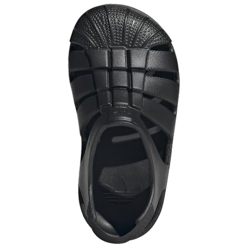 Adidas Originals Superstar Sandal - Boys' Preschool (JS2844, Black/Black/Black)4