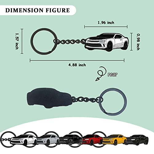 Image of For Chevy Camaro Keychain，For Chevy Camaro Accessories 2010-2020