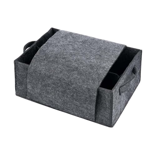 Caravan Plate Holder,1 Caravan Plate Holders Felt with 1 Cup Holder Motorhome Camping Glass Carrier for Drinking Glasses Wine Glass Holder Tableware Kitchen Accessories (Cup Holder)