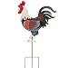Maple Lane Creations Rooster Metal Garden Stake