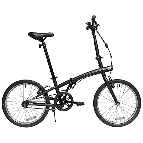 DODOBD Folding Bikes, 20 Inch Mini Portable Student Comfort Speed Wheel Folding Bike for Men Women Lightweight Folding Casual Bicycle, Damping Bicycle, Shockabsorption Cover