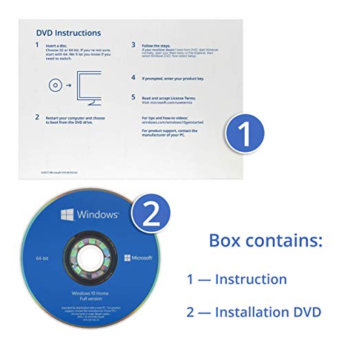Windows 10 Home 64 bit - OEM - DVD - English - Full Packed Product - Windows 10 Home OEM - Original License - Thumbnail 6