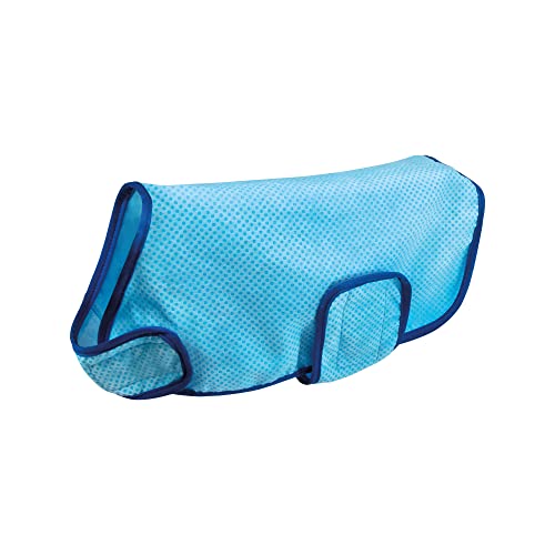 Nobby 30 cm Hunde-Kühljacke Light - Ultraleicht - sauffähiges Eva Gewebe - einfach Wasser einfüllen