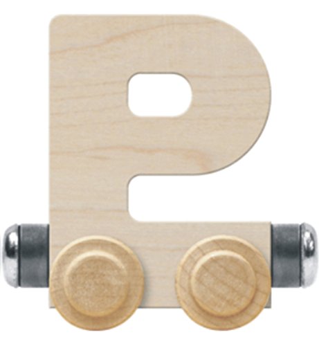 Voiture P NameTrain lettre en bois pour décorer la chambre d'enfant