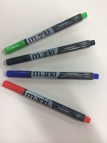 marki Permanent Golf Ball Marker 4-Pack Mixed