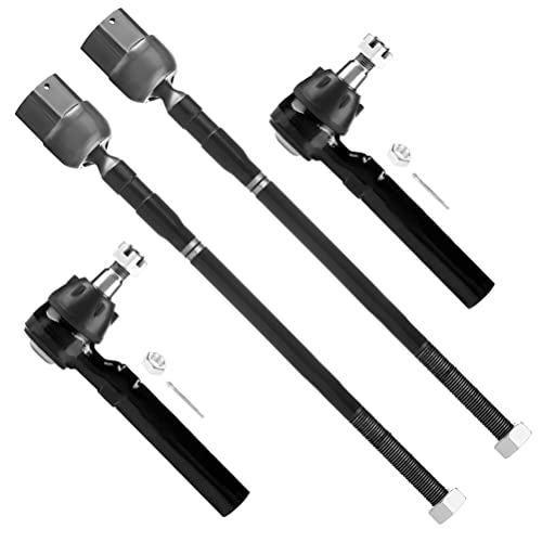 SCITOO 4pcs Suspension Kit For 1994-2004 For Ford For Mustang - With Suspension Parts Inner Outer Tie Rod End