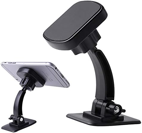 qdlzlg 360 degree rotating car adjustable paste magnet magnetic mobile phone holder car air vent clip mount