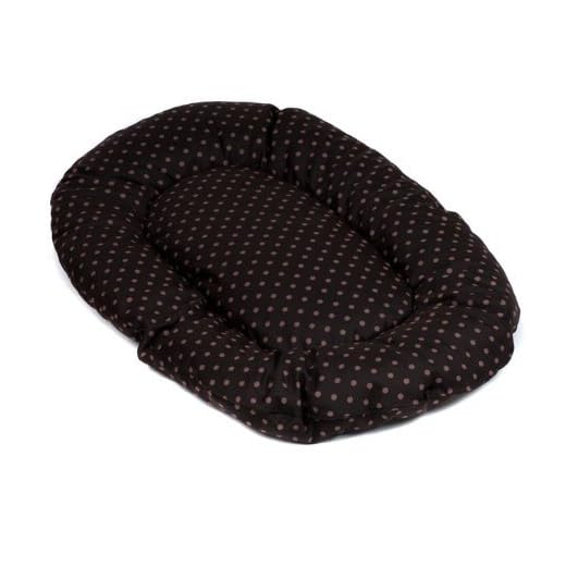 adena Hundekissen oval 50 x 30 cm - Tupfen braun 2 adena Hundekissen oval 50 x 30 cm - Tupfen braun