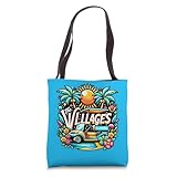 Villages Florida Seniors Retirement Golf Cart Tote Bag