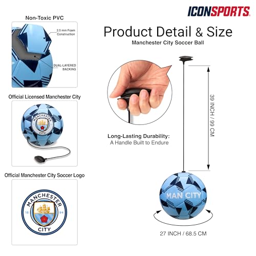 Icon Sports MC164KB-LB5 Official Licensed International Clubs Size 5 Training Soccer Ball thumb #2