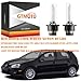 GTMOTO for 2006 2007 2008 2009 Volkswagen Jetta VW GTI MK5 Headlight Low Beam with D2S Xenon HID Bulb Only, Golf Rabbit OE 35W Projector AFS Headlamp, 6000K Bright White D2SC1 Dipped Light, 2-Pack