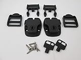 (2) Nexus Spa Hot Tub Cover Broken Latch Repair Kit Clip Lock Loc