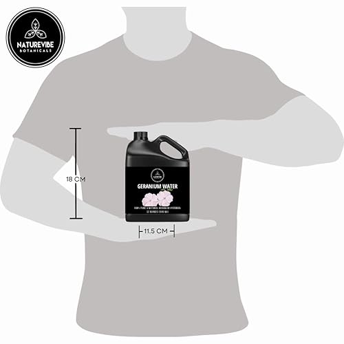 Miniatura 4 de Naturevibe Botanicals - Agua de geranio, 100% pura y natural, ideal para el cuidado de la piel y el cuidado del cabello, 32 onzas