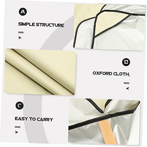 Columpio dosel reemplazo poliéster beige para solucionar techos rotos 8