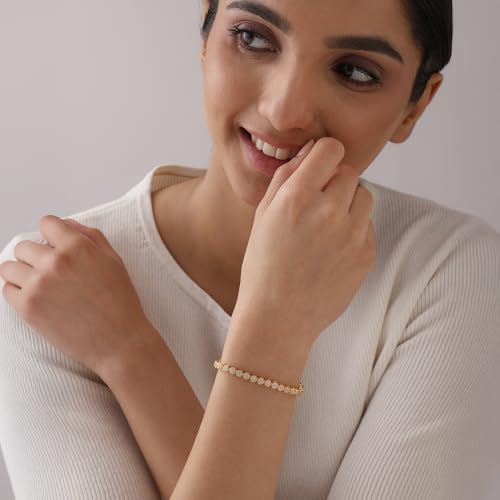 Image of TRUESILVER ACPL Pure Sterling Silver Bracelet for Women | BIS Hallmarked 925 Silver Bracelets Jewellery Gift for Birthday Wedding Anniversary