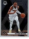 2024-25 Panini Mosaic #194 Peyton Watson Denver Nuggets Official Basketball Card in Raw (NM or Better) Condition