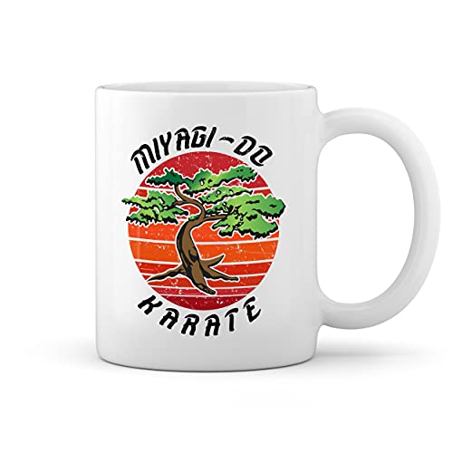 GR8Shop Miyaga Do karate Blanco taza Mug