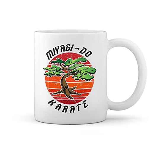 GR8Shop Miyaga Do karate Blanco taza Mug