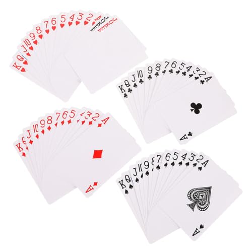 Toddmomy Juego de Tarjetas de Póker Vacías para Sublimación Papel para Transferencia Térmica 2 Juegos Tarjetas DIY para Entretenimiento y Creación Personalizada