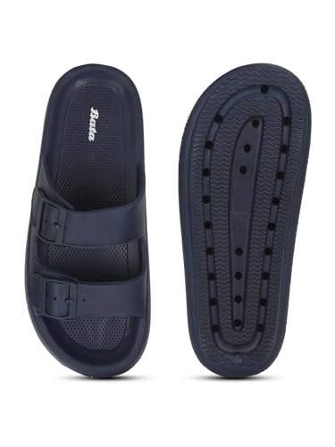 Image of Bata 8712 Venus Slider E Grey Casual Mule Slip-On Thong Slipper for Men