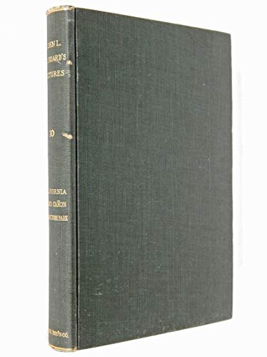 John L. Stoddard's Lectures Vol. 10 Southern Ca... B000Q6UJKE Book Cover